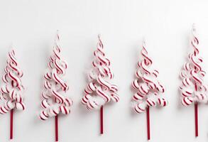 Candy canes tree. . photo