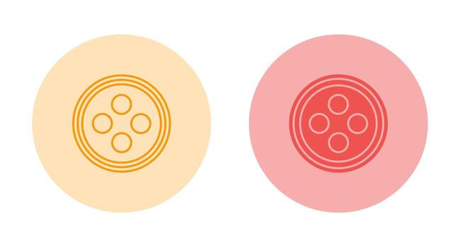 icono de vector de botón