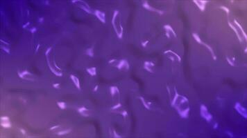 Purple color glossy and shiny mud textured moving background video