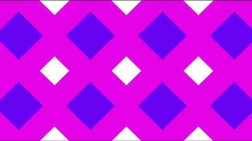 Pink and purple  color moving and illusion creating circular shapes background video