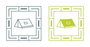 Tent Vector icon