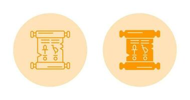 Papyrus Vector Icon