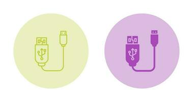 Usb Cable Vector Icon