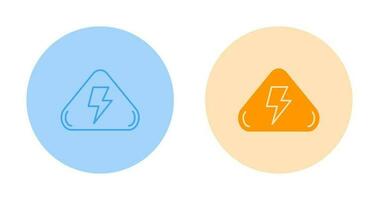 Electrical Hazard Vector Icon