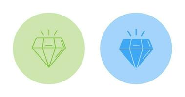 icono de vector de diamante