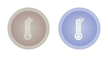 icono de vector de temperatura