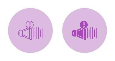loudspeaker Vector icon