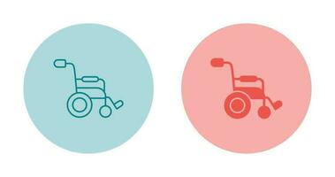 Wheel Chair Vector Icon