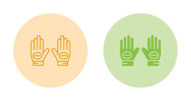 Gloves Vector icon