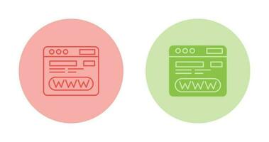 browser Vector icon