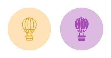 Hot Air Balloon Vector Icon