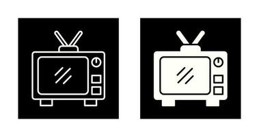 old tv Vector Icon