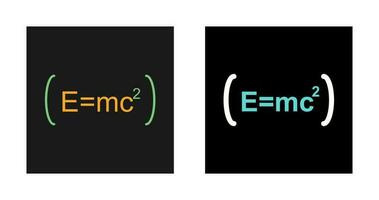 icono de vector de fórmula