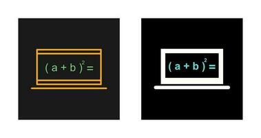 Online Formula Vector Icon