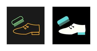 Shoe Polishing Vector Icon