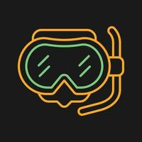 Diving Mask Vector Icon