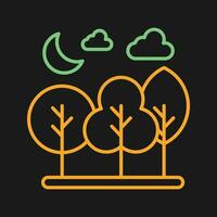 Forest Vector Icon