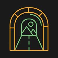 Tunnel Vector Icon