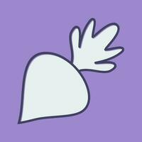 Beet Line Icon vector