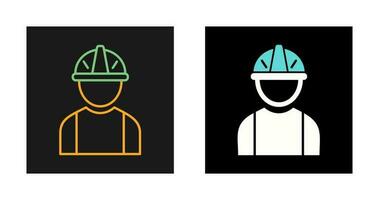 Construction Worker Vector Icon