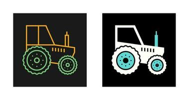 icono de vector de tractor