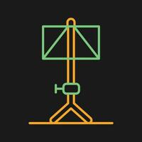 Music Stand Vector Icon