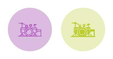 Drum Set Vector Icon