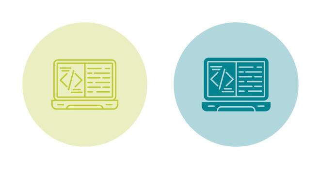 Coding Vector Icon