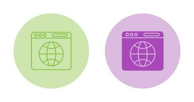 Browser Vector Icon