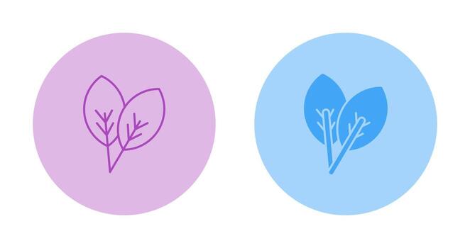 icono de vector de hoja