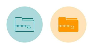 Zip File Vector Icon