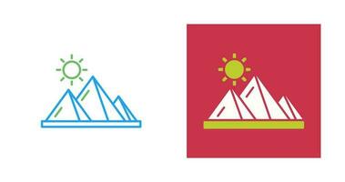 Pyramid Vector Icon