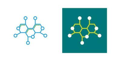 Molecule Structure Vector Icon