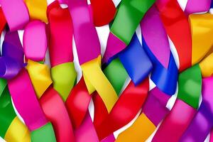 colorful confetti fancy background photo