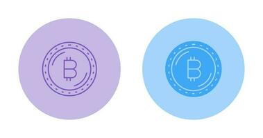 Bitcoin Currency Vector Icon