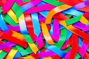 colorful confetti fancy background photo