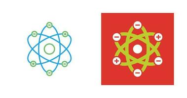 Atom Structure Vector Icon