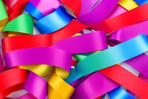 colorful confetti fancy background photo