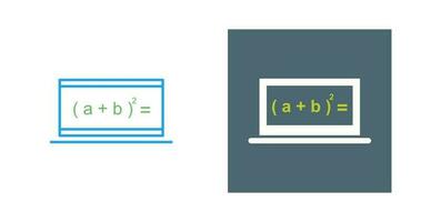 Online Formula Vector Icon