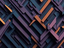 Colorful geometric 3d abstract background photo