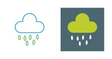 Rain Cloud Vector Icon