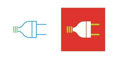 icono de vector de enchufe eléctrico