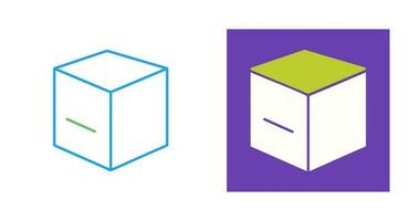 Cube Vector Icon