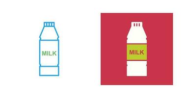 Milk Bottle Vector Icon