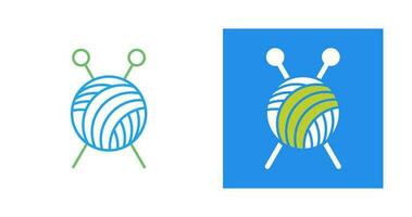 Knitting Vector Icon