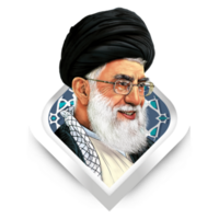 ayatollah direyid Ali khamenei portrait png