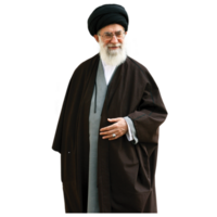 ayatollah direyid Ali khamenei portrait png