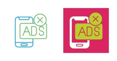 AD Block Vector Icon