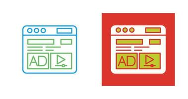 AD Vector Icon