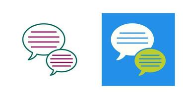 Speech Bubble Vector Icon